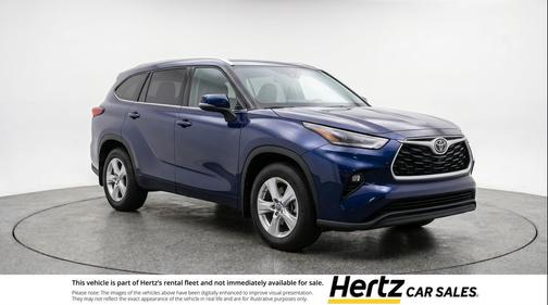 Blueprint 2025 Toyota Highlander LE