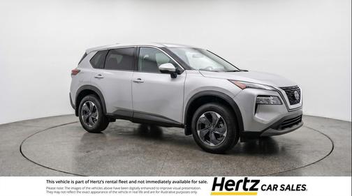 Brilliant Silver Metallic 2025 Nissan Rogue SV