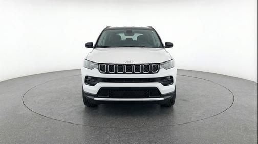 Bright White Clearcoat 2025 Jeep Compass Limited