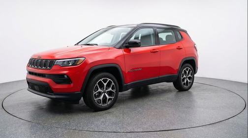 Red Hot Pearlcoat 2025 Jeep Compass Limited