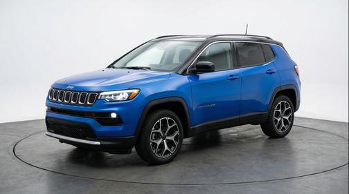 Hydro Blue Pearlcoat 2025 Jeep Compass Limited