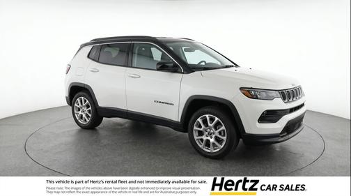Bright White Clearcoat 2025 Jeep Compass Limited