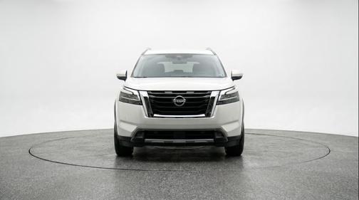 Glacier White 2025 Nissan Pathfinder SV FWD