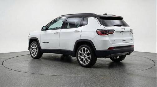 Bright White Clearcoat 2025 Jeep Compass Limited