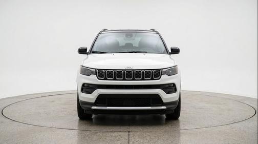 Bright White Clearcoat 2025 Jeep Compass Limited