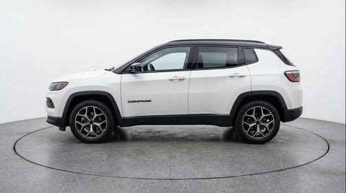 Bright White Clearcoat 2025 Jeep Compass Limited