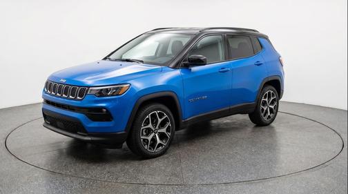 Hydro Blue Pearlcoat 2025 Jeep Compass Limited