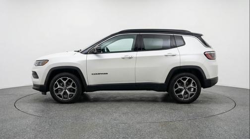 Bright White Clearcoat 2025 Jeep Compass Limited