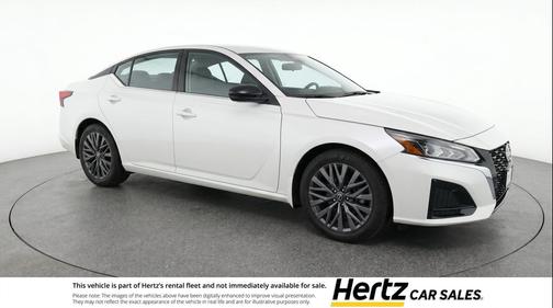 Glacier White 2025 Nissan Altima SV FWD