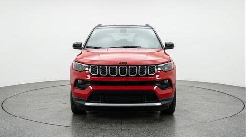 Red Hot Pearlcoat 2025 Jeep Compass Limited