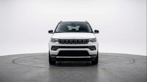 Bright White Clearcoat 2025 Jeep Compass Limited