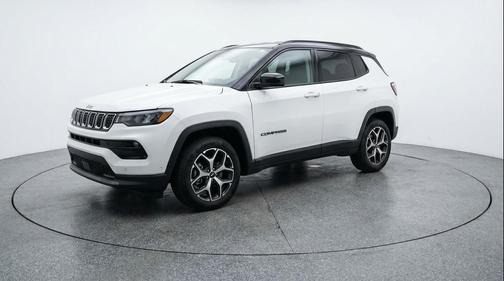 Bright White Clearcoat 2025 Jeep Compass Limited