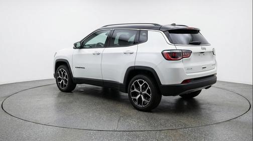 Bright White Clearcoat 2025 Jeep Compass Limited