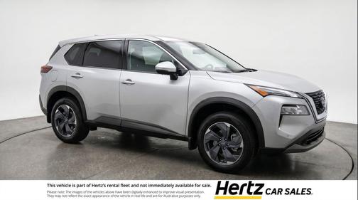 Brilliant Silver Metallic 2025 Nissan Rogue SV