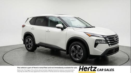 Brilliant Silver Metallic 2025 Nissan Rogue SV