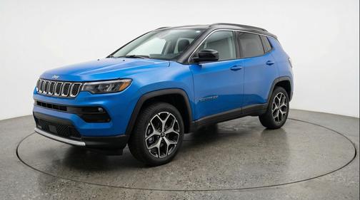 Hydro Blue Pearlcoat 2025 Jeep Compass Limited