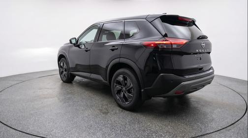 Super Black 2025 Nissan Rogue SV