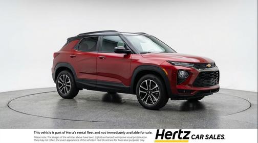 Crimson Metallic 2025 Chevrolet Trailblazer LT