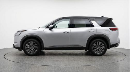 Brilliant Silver Metallic 2025 Nissan Pathfinder SV 4WD