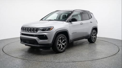 Silver Zynith Metallic Clearcoat 2025 Jeep Compass Limited