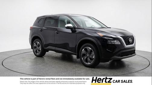 Super Black 2025 Nissan Rogue SV