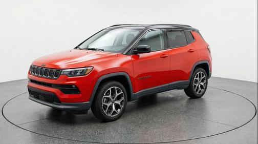 Red Hot Pearlcoat 2025 Jeep Compass Limited