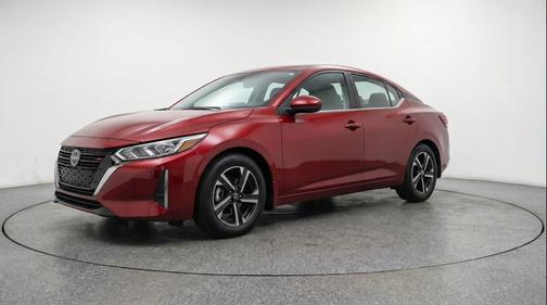 Rosewood Metallic 2025 Nissan Sentra SV
