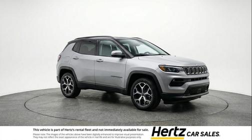 Silver Zynith Metallic Clearcoat 2025 Jeep Compass Limited