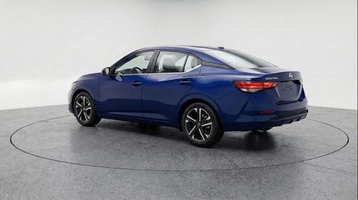 Electric Blue Metallic 2025 Nissan Sentra SV