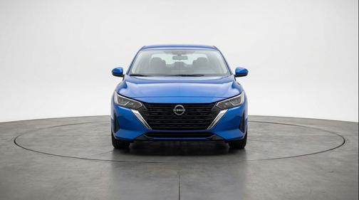 Electric Blue Metallic 2025 Nissan Sentra SV