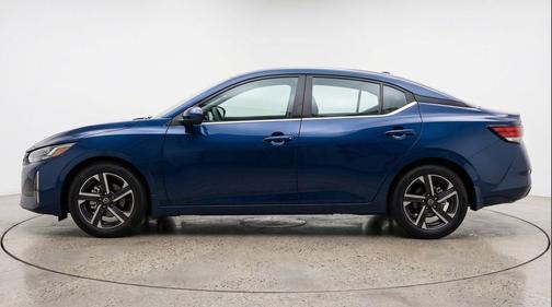 Electric Blue Metallic 2025 Nissan Sentra SV