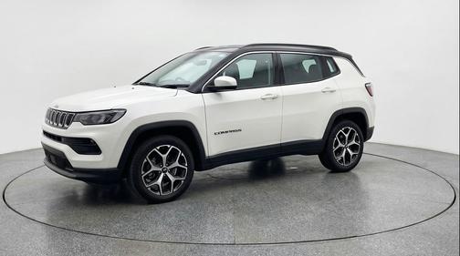 Bright White Clearcoat 2025 Jeep Compass Limited