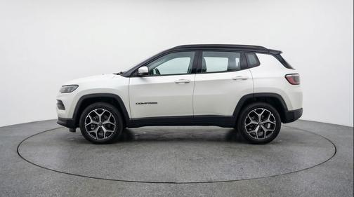 Bright White Clearcoat 2025 Jeep Compass Limited