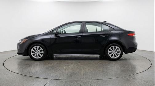 Midnight Black Metallic 2025 Toyota Corolla LE