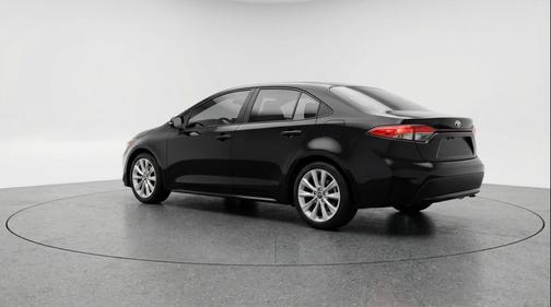 Midnight Black Metallic 2025 Toyota Corolla LE