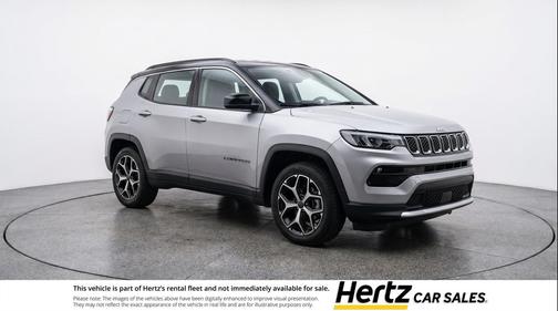 Silver Zynith Metallic Clearcoat 2025 Jeep Compass Limited