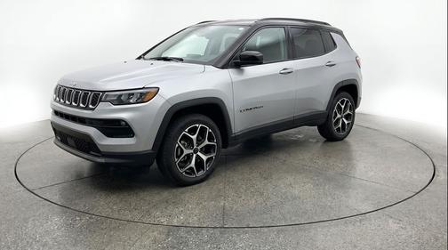 Silver Zynith Metallic Clearcoat 2025 Jeep Compass Limited
