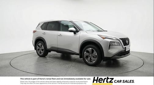 Brilliant Silver Metallic 2025 Nissan Rogue SV