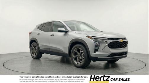 Sterling Gray Metallic 2025 Chevrolet Trax LT