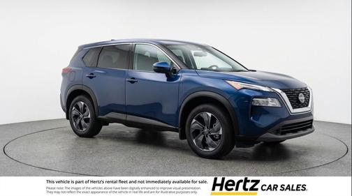 Deep Ocean Blue Pearl 2025 Nissan Rogue SV