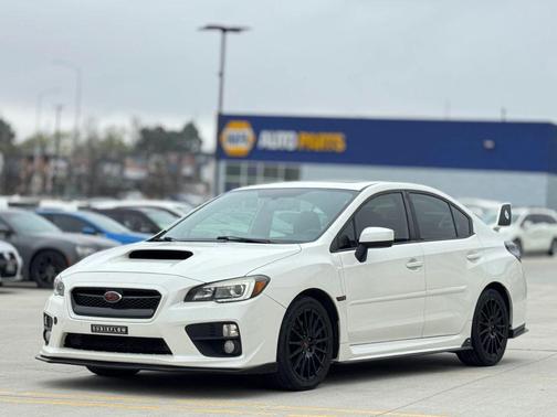 Crystal White Pearl 2015 Subaru WRX Limited