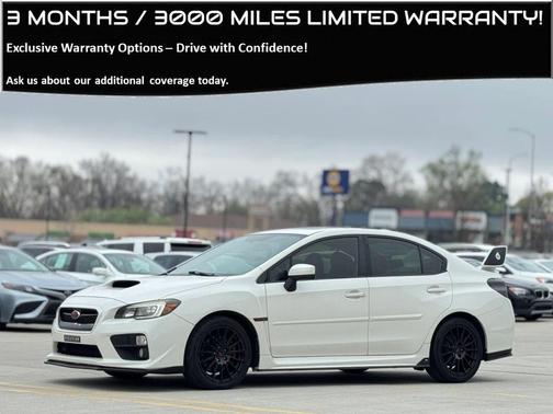 Crystal White Pearl 2015 Subaru WRX Limited