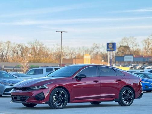 Passion Red 2021 Kia K5 GT-Line