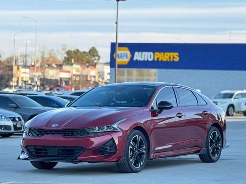 Passion Red 2021 Kia K5 GT-Line