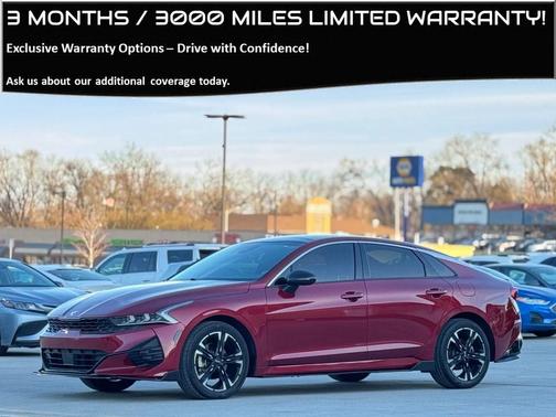 Passion Red 2021 Kia K5 GT-Line