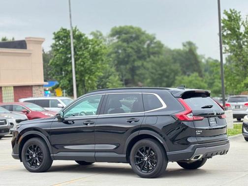 Crystal Black Pearl 2024 Honda CR-V Hybrid Sport AWD