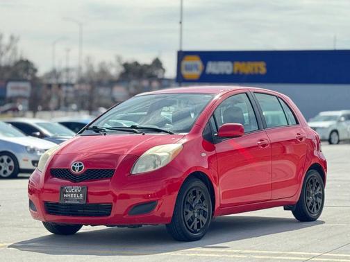 Red 2009 Toyota Yaris S