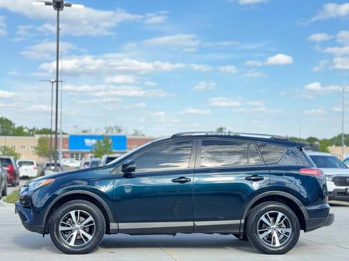 Blue 2018 Toyota RAV4 XLE