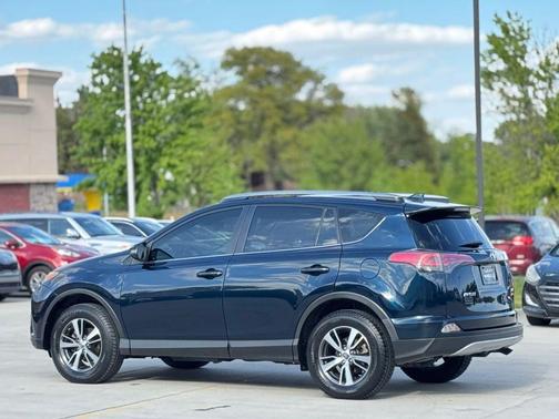 Blue 2018 Toyota RAV4 XLE