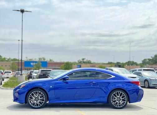 Ultrasonic Blue Mica 2.0 2017 Lexus RC 300 Base